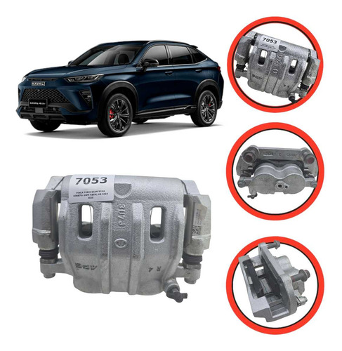 Pinca Freio Dianteira Direita Gwm Haval H6 2024 2025