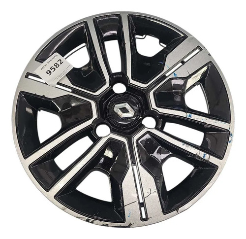 Calota Renault Aro 14 Kwid Outside 2018 2019 (arranhada) Preto