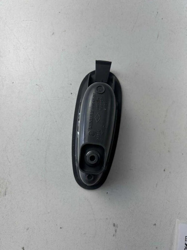 Puxador Interno Porta Dianteiro Esquerda Renault Clio 2002 Preto - Imagem 3