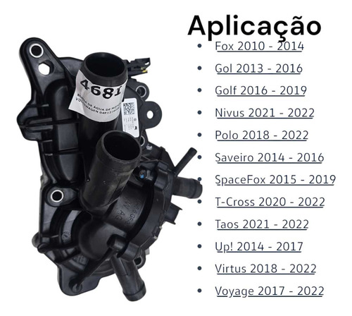 Bomba D'agua Gol Saveiro Voyage Fox Spacefox  - Imagem 2