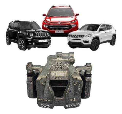 *pinça De Freio Dianteira Esquerda Jeep Renegade 2018 A 2024 - Imagem 1