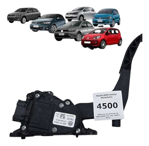 Pedal De Acelerador Vw 6qe721503d Fox, Gol, Parati, Polo,