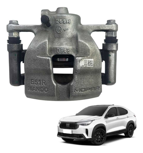 *pinça Freio Dianteira Direita Fiat Fastback