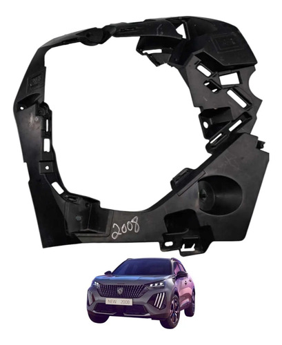 Suporte  De Farol Esquerdo Drl Led Peugeot 2008 2025 2026 - Imagem 1