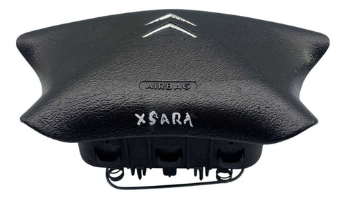 *bolsa Air Bag Volante Capa Buzina Citroën Xsara Picasso Preto - Imagem 2