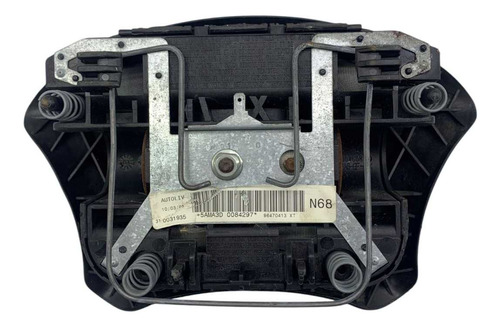 *bolsa Air Bag Volante Capa Buzina Citroën Xsara Picasso Preto - Imagem 4