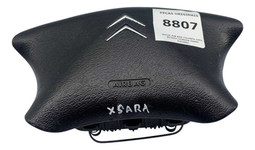 *bolsa Air Bag Volante Capa Buzina Citroën Xsara Picasso Preto - Imagem 5
