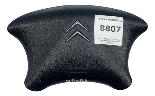 *bolsa Air Bag Volante Capa Buzina Citroën Xsara Picasso Preto - Imagem 6