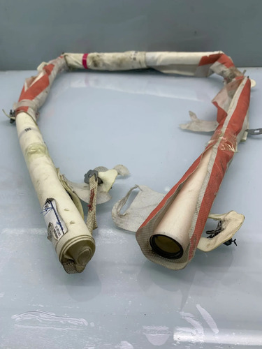 Cortina Airbag  Direito Gwm Haval H6 2024 2025 Branco E Laranja - Imagem 3