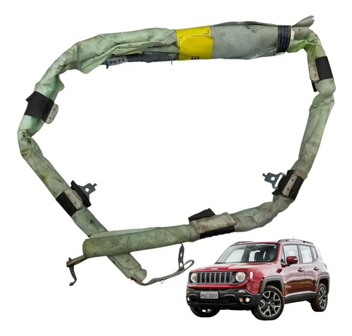 Cortina Airbag Direita Jeep Renegade 2019 Verde Claro - Imagem 1