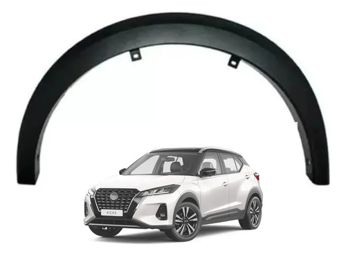 Moldura Paralama Dianteiro Esquerdo Kicks 2018 A 2021 - Imagem 1