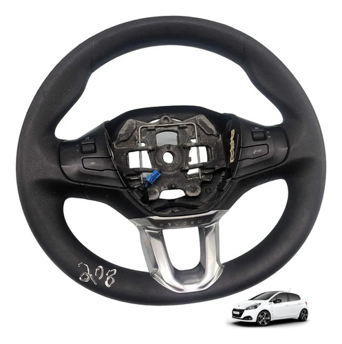Volante Peugeot 208 Griffe 16 2014  2019 Com Marca - Imagem 6
