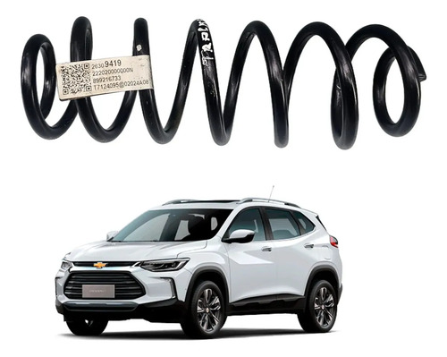 Mola Traseira 26309419 Chevrolet Tracker 10 2020 2025 - Imagem 1