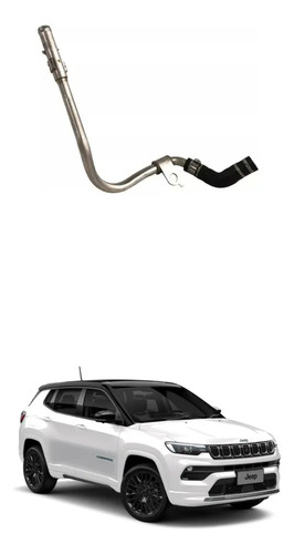 Tubo Água Trocador Fiat Pulse Fastback Jeep 1.3 - Imagem 1