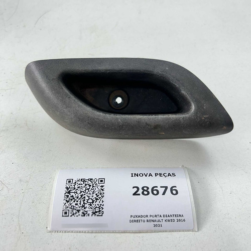 Puxador Porta Dianteira Direito Renault Kwid 2016 2021