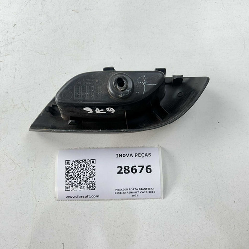 Puxador Porta Dianteira Direito Renault Kwid 2016 2021 - Imagem 2