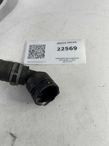Mangueira Água Radiador Vw Tcross 1.4 2021 5gb122157b - Imagem 3