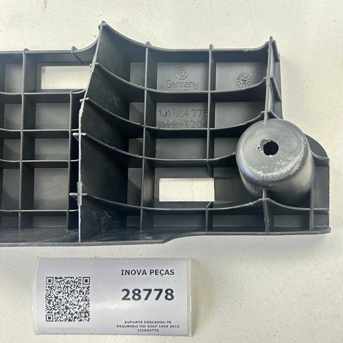 Suporte Descanso Pe Esquerdo Vw Golf 1999 2013 1j1864775 - Imagem 3
