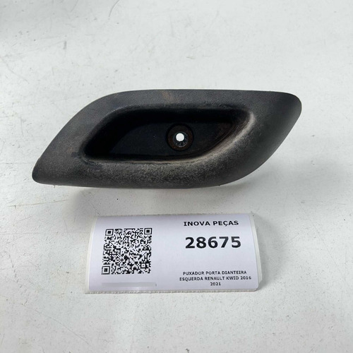 Puxador Porta Dianteira Esquerda Renault Kwid 2016 2021