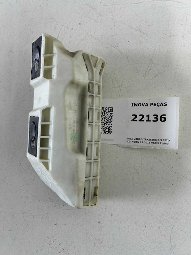 Guia Vidro Traseiro Direito Citroen C3 2016 9682972680