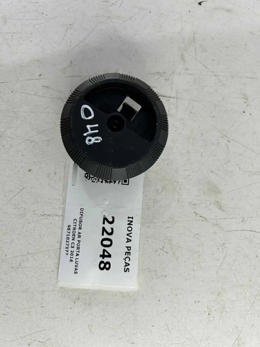 Difusor Ar Porta Luvas Citroen C3 2016 9671027377