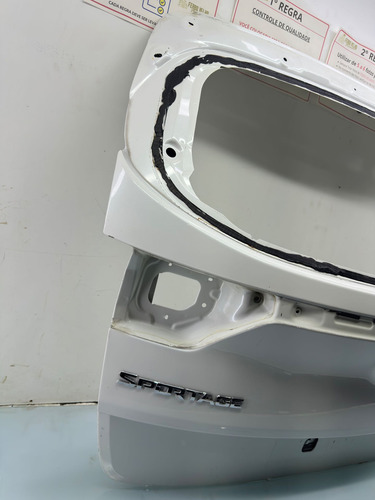 Tampa De Mala Kia Sportage 2017 2018 2019 2020  2021 Branco - Imagem 5
