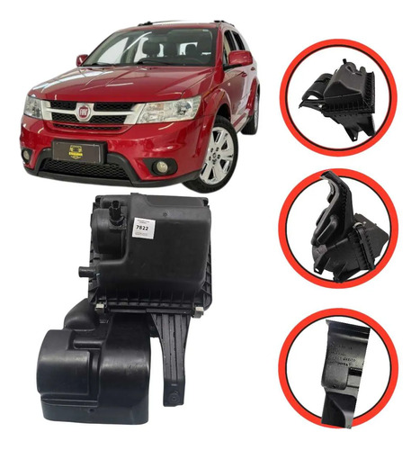 *caixa Filtro De Ar Fiat Freemont 2.4 2012 2016 - Imagem 1