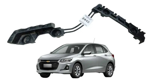 *guia Para-choque Traseiro Direito Onix 2020 2021 - Imagem 1