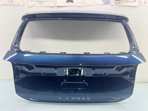Tampa De Mala Volkswagen T-cross  2017 2018 2019 2020 2025 Azul-turquesa - Imagem 2