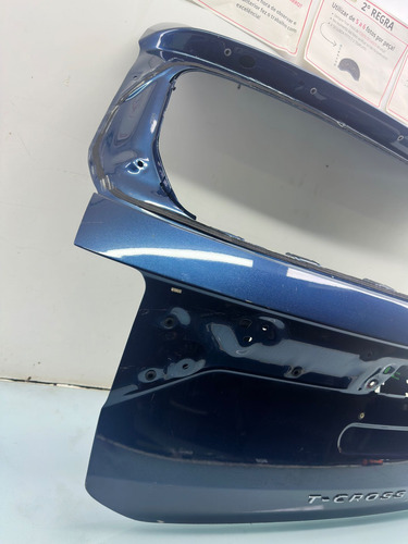 Tampa De Mala Volkswagen T-cross  2017 2018 2019 2020 2025 Azul-turquesa - Imagem 3