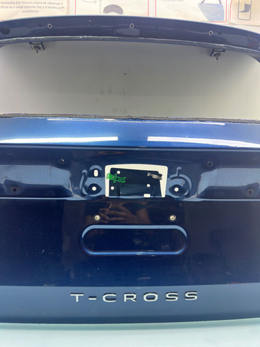 Tampa De Mala Volkswagen T-cross  2017 2018 2019 2020 2025 Azul-turquesa - Imagem 5