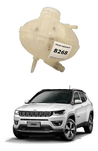 Reservatório Água Radiador  Jeep Compass 2017 2021 - Imagem 5
