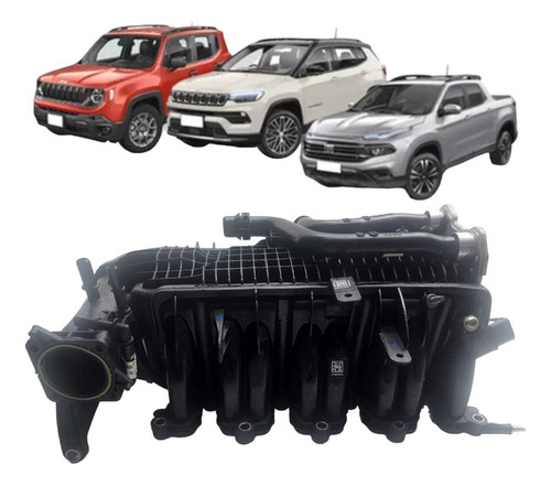 Coletor De Admissão Toro Renegade Compass 22/2024 1.3 Turbo - Imagem 1