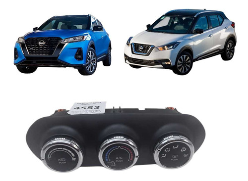 *comando Do Ar Condicionado Analógico Nissan Kicks - Imagem 1