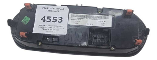 *comando Do Ar Condicionado Analógico Nissan Kicks - Imagem 4