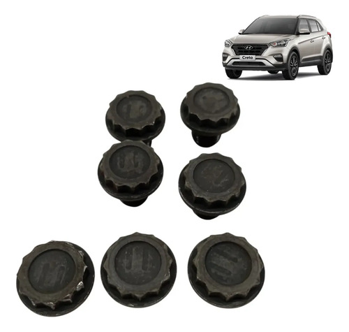 Parafuso Suporte Conversor Tork Hyundai Creta 2.0 2019 2020 Preto