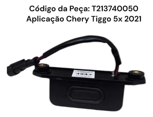 Botão Abertura Tampa Traseira Chery Tiggo 5x 2021 - Imagem 2