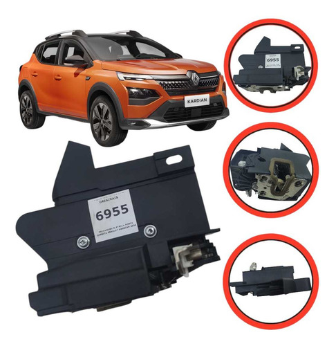 *fechadura Eletrica Porta Direita Renault Kardian 2024