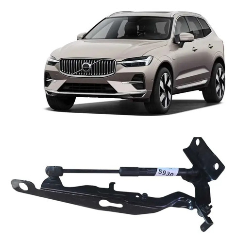 *dobradiça Braço Capo Direito Volvo Xc60 Ano 2012 A 2016 - Imagem 1