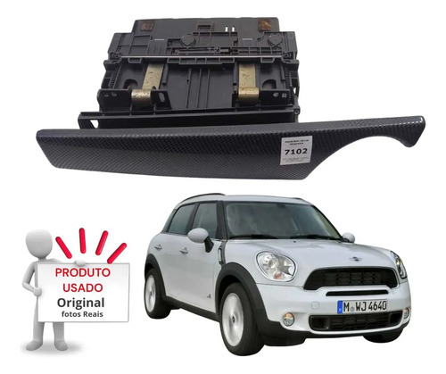Porta Objetos Mini Cooper S 1.6 Turbo 2009 / 2010  Preto - Imagem 4