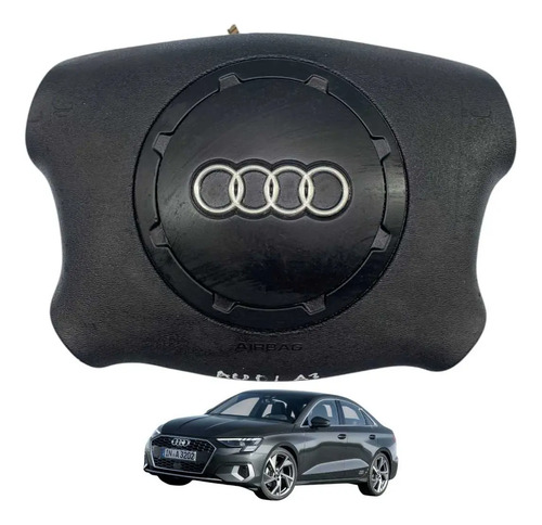 *bolsa Air Bag Volante Motorista Audi A3 1997 1998 1999 Orig Preto