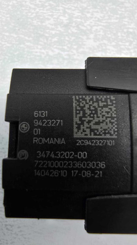 *botão Pisca-alerta Bmw Série 5 G30 2016/2020 Preto - Imagem 9