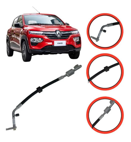 Mangueira Ar Condicionado Renault Kwid 2017 A 2023 - Imagem 1
