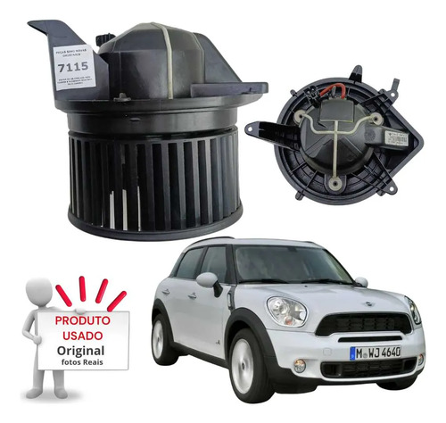 *motor Do Ar Forçado  Bmw Mini Cooper S 2010 A 2014 - Imagem 3