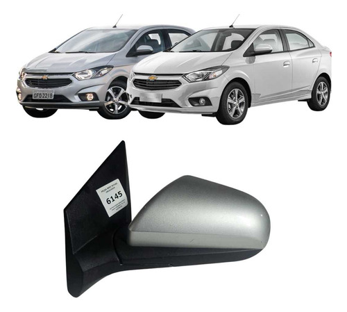 Retrovisor Esquerdo Onix/prisma 2013 A 2019 Elétrico - Imagem 1