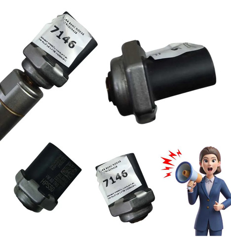 Sensor Pressão Combustível Vw Golf 1.0 1.4 Tsi 2018 A 2021 - Imagem 2
