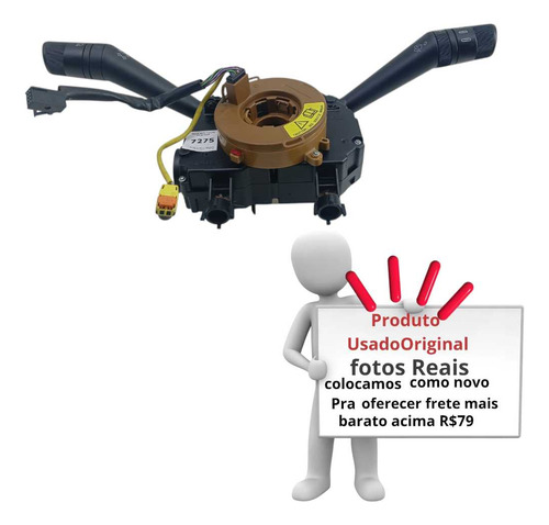 Chave De Seta E Limpador Fiat Mobi 1.0 2018 A 2023 - Imagem 2