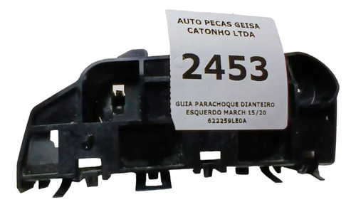 *guia Para-choque Dianteiro Esquerdo March 2015 2020 - Imagem 4