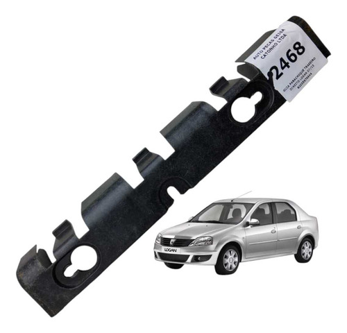 Guia Para-choque Traseiro Direito Logan 2007 A 2013 - Imagem 1