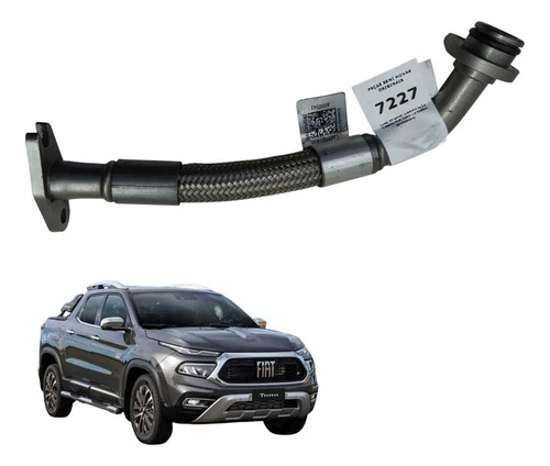 Cano Retorno Lubrificação Turbina Toro 1.3 Turbo 2021 A 2023 - Imagem 1